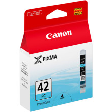 CANON CLI-42PC Fotópatron Pixma Pro 100 nyomtatóhoz, CANON photo cyan, 13ml