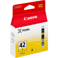 CANON CLI-42Y Tintapatron Pixma Pro 100 nyomtatóhoz, CANON sárga, 13ml