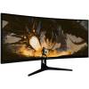 Arozzi 34" Nova 34T2K165 LED Curved AZ-NO-34T2K165-BK