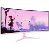 Arozzi 34" Nova 34T2K165 LED Curved AZ-NO-34T2K165-PNK