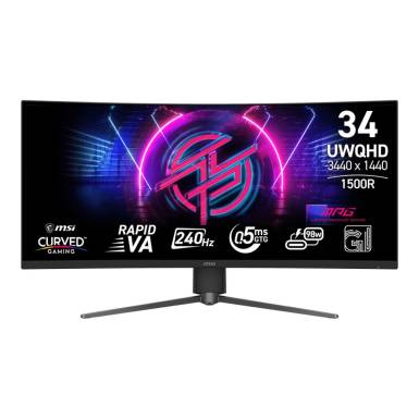 Msi 34" MPG 346CQRF X24 LED Curved 9S6-3DD94M-001 Msi 34" MPG 346CQRF X24 LED Curved 9S6-3DD94M-001
