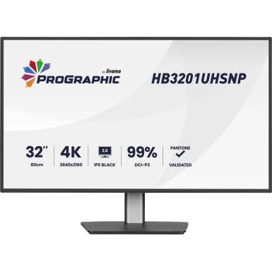 iiyama 31,5" ProGraphic HB3201UHSNP-B1 IPS LED HB3201UHSNP-B1 iiyama 31,5" ProGraphic HB3201UHSNP-B1 IPS LED HB3201UHSNP-B1