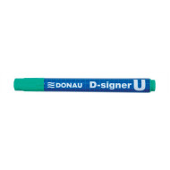 DONAU Alkoholos marker, 2-4 mm, kúpos, DONAU "D-signer U", zöld