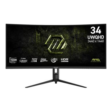 Msi 34" MAG 342CQRF E20 LED Curved 9S6-3DB64H-089 Msi 34" MAG 342CQRF E20 LED Curved 9S6-3DB64H-089