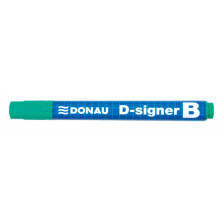 DONAU Táblamarker, 2-4 mm, kúpos, DONAU "D-signer B", zöld