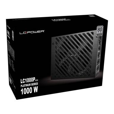LC Power 1000W 80+ Platinum LC1000P V3.0 ATX3.0 LC1000P V3.0