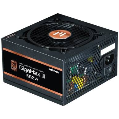 Zalman 650W 80+Bronze Gigamax III ZM650-GV3 Zalman 650W 80+Bronze Gigamax III ZM650-GV3