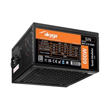 Akyga 600W 80+ AK-C2-600 AK-C2-600 Akyga 600W 80+ AK-C2-600 AK-C2-600