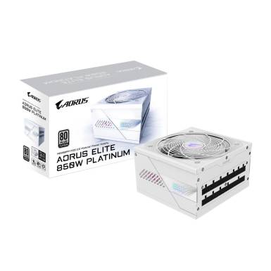 Gigabyte 850W 80+ Platinum Aorus Elite Ice GP-AE850PM PG5 ICE Gigabyte 850W 80+ Platinum Aorus Elite Ice GP-AE850PM PG5 ICE