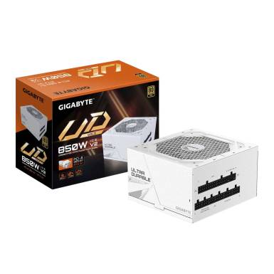 Gigabyte 850W 80+ Gold UD850GM PG5 V2 ICE GP-UD850GM PG5 ICE Gigabyte 850W 80+ Gold UD850GM PG5 V2 ICE GP-UD850GM PG5 ICE