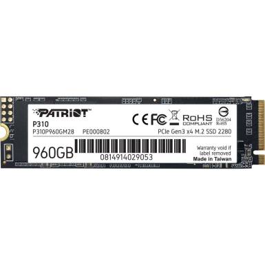 Patriot 960GB M.2 2280 NVMe P310 P310P960GM28 Patriot 960GB M.2 2280 NVMe P310 P310P960GM28