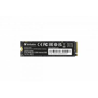 Verbatim 256GB M.2 2280 NVMe Vi3000 49373 Verbatim 256GB M.2 2280 NVMe Vi3000 49373