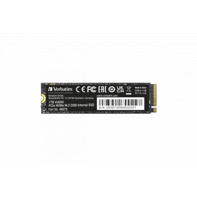 Verbatim 1TB M.2 2280 NVMe Vi3000 49375 Verbatim 1TB M.2 2280 NVMe Vi3000 49375