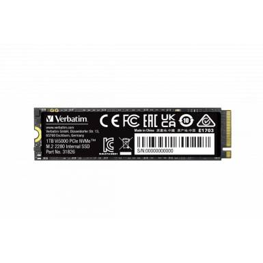 Verbatim 1TB M.2 2280 NVMe Vi5000 31826 Verbatim 1TB M.2 2280 NVMe Vi5000 31826