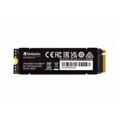 Verbatim 4TB M.2 2280 NVMe Vi7000 49369 Verbatim 4TB M.2 2280 NVMe Vi7000 49369