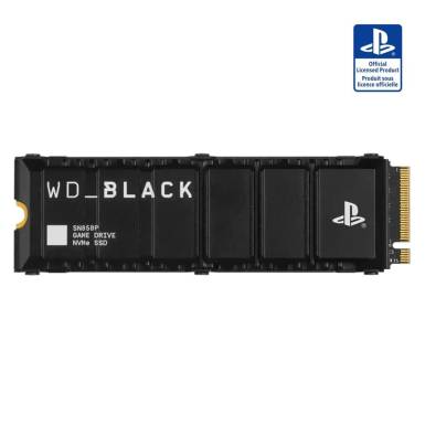 Western Digital 1TB M.2 2280 NVMe SN850P for PS5 with Heatsink Black WDBBYV0010BNC-WRSN