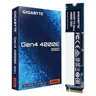 Gigabyte 500GB M.2 2280 NVMe Gen4 4000E G440E500G Gigabyte 500GB M.2 2280 NVMe Gen4 4000E G440E500G