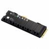 Western Digital 8TB M.2 2280 NVMe SN850X With Heatsink Black WDS800T2XHE