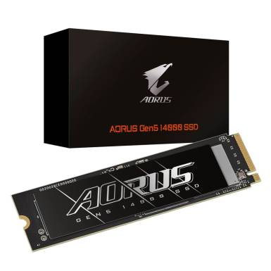 Gigabyte 2TB M.2 2280 NVMe Aorus Gen5 14000 AG514K2TB Gigabyte 2TB M.2 2280 NVMe Aorus Gen5 14000 AG514K2TB