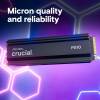 Crucial 2TB M.2 2280 NVMe P510 with Heatsink CT2000P510SSD5