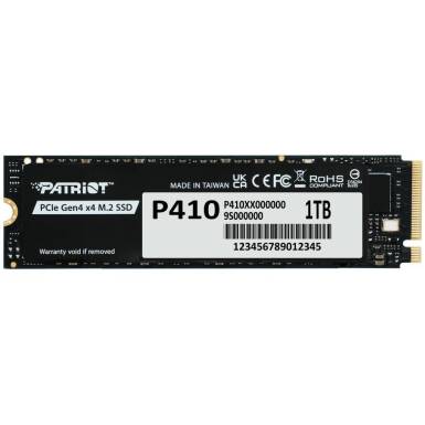 Patriot 1TB M.2 2280 NVMe P410 Black P410P1TBM28H Patriot 1TB M.2 2280 NVMe P410 Black P410P1TBM28H