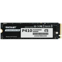 Patriot 4TB M.2 2280 NVMe P410 Black P410P4TBM28H Patriot 4TB M.2 2280 NVMe P410 Black P410P4TBM28H