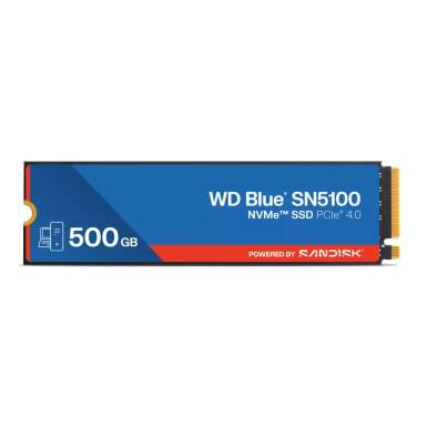 Western Digital 500GB M.2 2280 NVMe SN5100 Blue WDS500G5B0E-00CPE0 Western Digital 500GB M.2 2280 NVMe SN5100 Blue WDS500G5B0E-00CPE0
