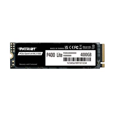 Patriot 4TB M.2 2280 NVMe P400 Lite P400LP4KGM28H Patriot 4TB M.2 2280 NVMe P400 Lite P400LP4KGM28H