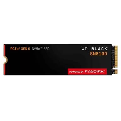 Western Digital 8TB M.2 2280 NVMe SN8100 Black WDS800T1X0M-00CMT0