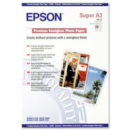 EPSON S041328 Fotópapír, tintasugaras, A3+, 251 g, félfényes, EPSON
