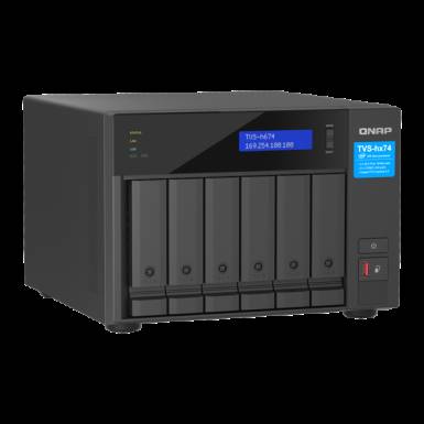 QNAP NAS TVS-H674-i3-16G (16GB) (6xHDD + 2xM.2 SSD) TVS-H674-I3-16G