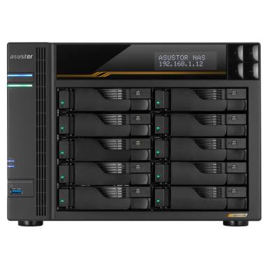Asustor NAS AS6810T (16GB) (10xHDD + 4xM.2 SSD) AS6810T Asustor NAS AS6810T (16GB) (10xHDD + 4xM.2 SSD) AS6810T
