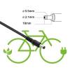 Qoltec Charger for E-bike Electric Scooter Black 50760
