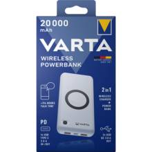 Varta Wireless 20000mAh PowerBank White 57909101111 Varta Wireless 20000mAh PowerBank White 57909101111
