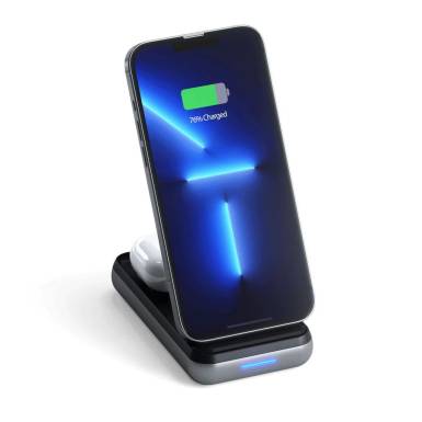 Satechi Duo Wireless Charger 10000mAh PowerBank Space Grey ST-UCDWPBSM Satechi Duo Wireless Charger 10000mAh PowerBank Space Grey ST-UCDWPBSM
