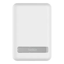 Belkin BPD004BTWT BoostCharge Magnetic Wireless 5000mAh PowerBank + Stand White BPD004BTWT Belkin BPD004BTWT BoostCharge Magnetic Wireless 5000mAh PowerBank + Stand White BPD004BTWT