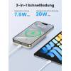 UGREEN 10000mAh Wireless Powerbank White 25208