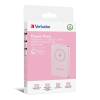 Verbatim Charge 'n' Go Magnetic Wireless 5000mAh PowerBank Pink 32243