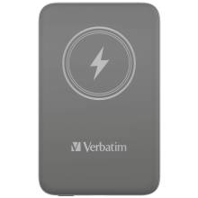 Verbatim Charge 'n' Go Magnetic Wireless 10000mAh PowerBank Grey 32249 Verbatim Charge 'n' Go Magnetic Wireless 10000mAh PowerBank Grey 32249