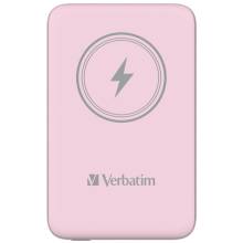 Verbatim Charge 'n' Go Magnetic Wireless 10000mAh PowerBank Pink 32248 Verbatim Charge 'n' Go Magnetic Wireless 10000mAh PowerBank Pink 32248
