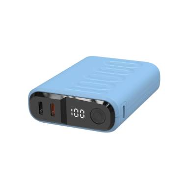 Realpower PB-10000C PD+ 10000mAh Powerbank Blue 458442