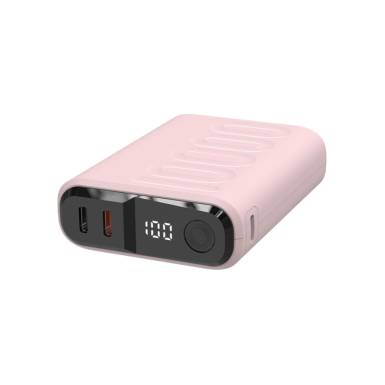 Realpower PB-10000C PD+ 10000mAh Powerbank Rose 458441