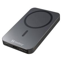 Sandberg Mag Wireless 5000mAh Powerbank Black 420-96 Sandberg Mag Wireless 5000mAh Powerbank Black 420-96