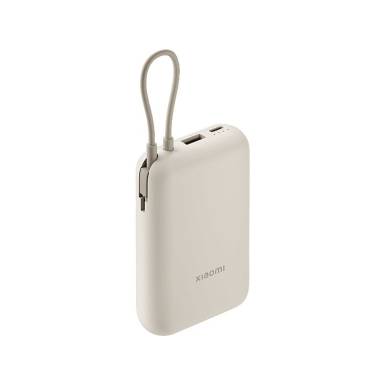 Xiaomi 10000mAh PowerBank (Integrated Cable) Tan BHR9072GL