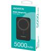 A-Data 5000mAh R050 Magnetic PowerBank Black PR050-11BK