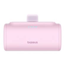 Baseus Compact 20W iPhone 5000mAh PowerBank Pink P10068307413-00 Baseus Compact 20W iPhone 5000mAh PowerBank Pink P10068307413-00