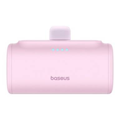Baseus Compact 20W iPhone 5000mAh PowerBank Pink P10068307413-00 Baseus Compact 20W iPhone 5000mAh PowerBank Pink P10068307413-00