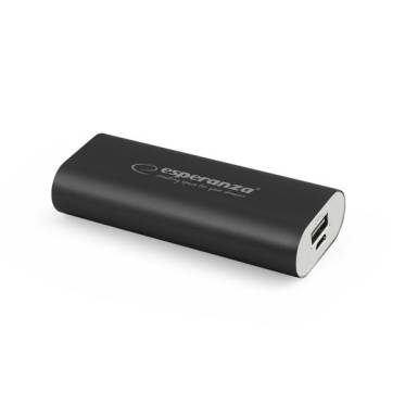 Esperanza Hadron 4400mAh PowerBank Black EMP105K Esperanza Hadron 4400mAh PowerBank Black EMP105K