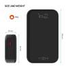 FIXED Zen 10 Pro 10 000 mAh Powerbank, fekete FIXZENP-10-BK