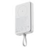 Xiaomi 10000mAh PowerBank (Integrated Cable) White BHR9822GL